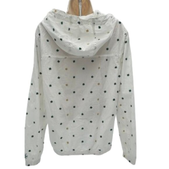 NWT Men's Denim & Flower Ricky Singh Shamrock Full Zip Hooded Irish Jacket SMALL - Picture 2 of 10